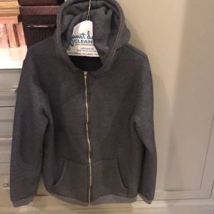 Mollusk men’s zipper hoodie size large